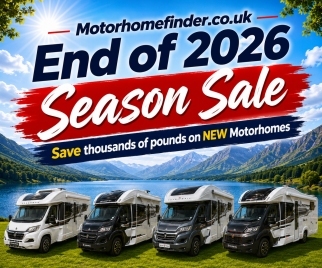 Motorhomefinder End of Season 2026 Sale