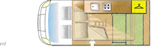 Swift 2026 SWIFT MONZA AUTO, 2026 motorhome layout